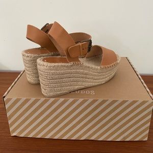 Soludos Minorca High Platform sandals sz 5.5